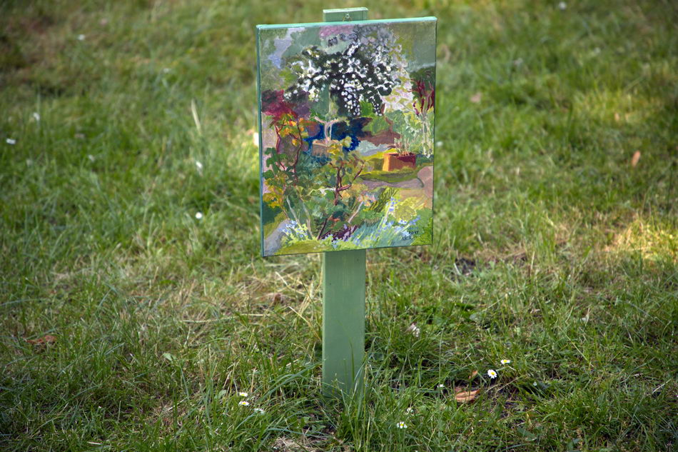 Kunst treibt Blüten im Schlosspark Schärding