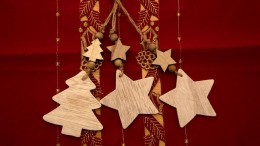 Weihnachtsschmuck aus Holz