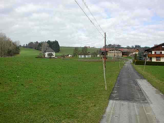 Bereich der oberen Burg im Ortsteil Au der Gemeinde Obertrum/ See