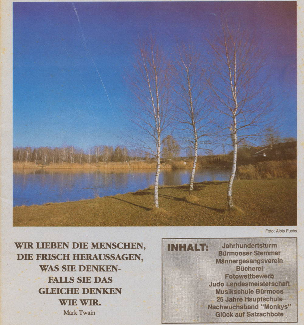 Bürmoos Journal 1990