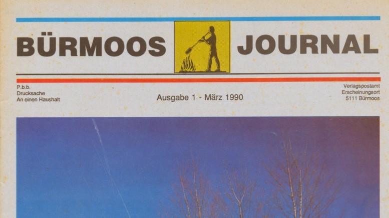 Bürmoos Journal Ausgabe 1 - März 1990