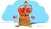 2018 royalwedding Hamburger und Plumpudding