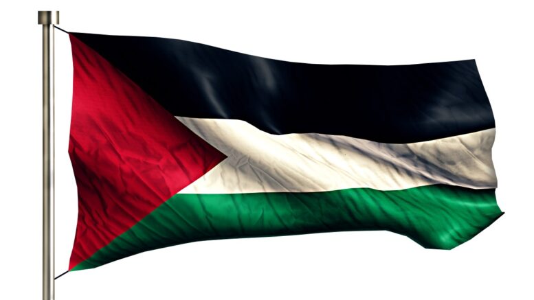 Nationalflagge - Palästina
